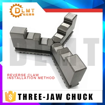 Reverse claw three-jaw chuck K11-250 3pcs/SET 10 inches Universal Claw Card foot Mechanical lathe
Reverse claw three-jaw chuck K11-250 3pcs/SET 10 inches Universal Claw Card foot Mechanical lathe