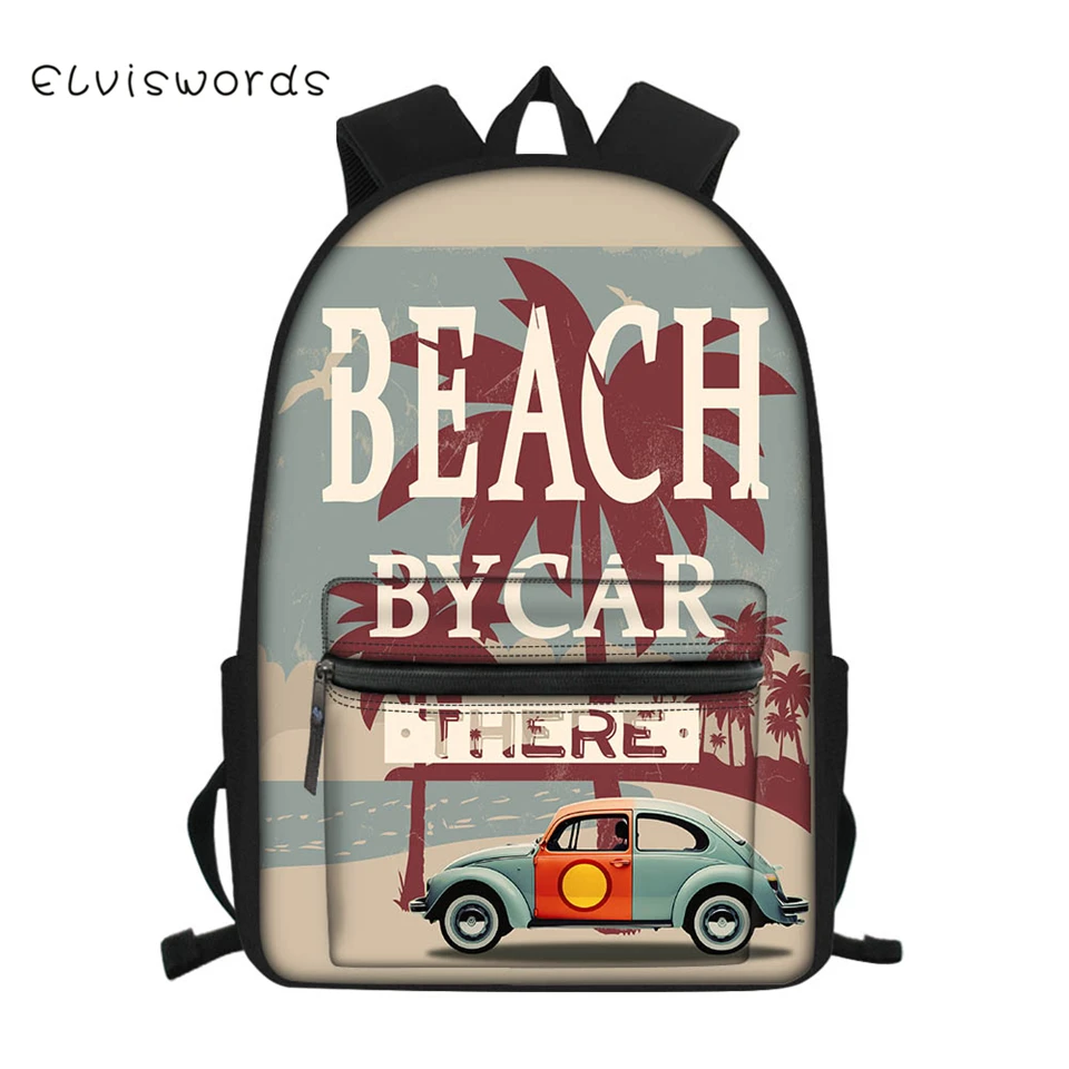 ELVISWORDS Children's School Backpack Cartoon Car & Tower Pattern Junior Students School Bags for Boys Girls Travel Backpacks
ELVISWORDS Children's School Backpack Cartoon Car & Tower Pattern Junior Students School Bags for Boys Girls Travel Backpacks