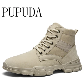 PUPUDA Classic Combat Men Boots Autumn Casual Ankle Military Boots For Men High Top Brand Indestructible Shoes Winter Outdoor
PUPUDA Classic Combat Men Boots Autumn Casual Ankle Military Boots For Men High Top Brand Indestructible Shoes Winter Outdoor