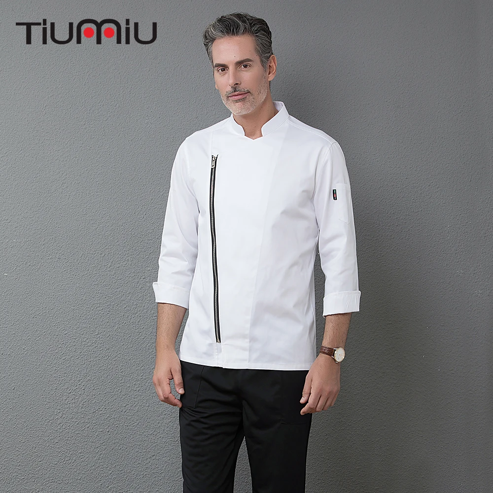 2018 New Zipper Chef Long Sleeve Jackets Professional Top Restaurant Hotel Waiter Work Uniforms Cozinha Cocina Catering Cocinero
2018 New Zipper Chef Long Sleeve Jackets Professional Top Restaurant Hotel Waiter Work Uniforms Cozinha Cocina Catering Cocinero