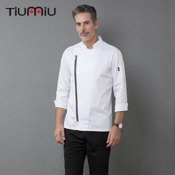 2018 New Zipper Chef Long Sleeve Jackets Professional Top Restaurant Hotel Waiter Work Uniforms Cozinha Cocina Catering Cocinero
2018 New Zipper Chef Long Sleeve Jackets Professional Top Restaurant Hotel Waiter Work Uniforms Cozinha Cocina Catering Cocinero