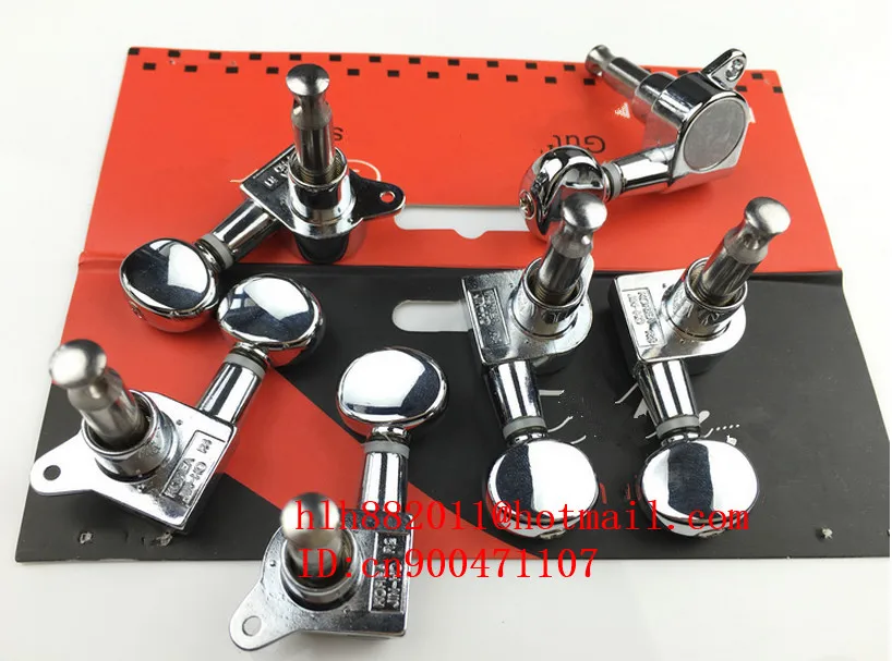new electric guitar chrome metal tuning peg guitar button for one side of the guitar J-05 AR-2
new electric guitar chrome metal tuning peg guitar button for one side of the guitar J-05 AR-2