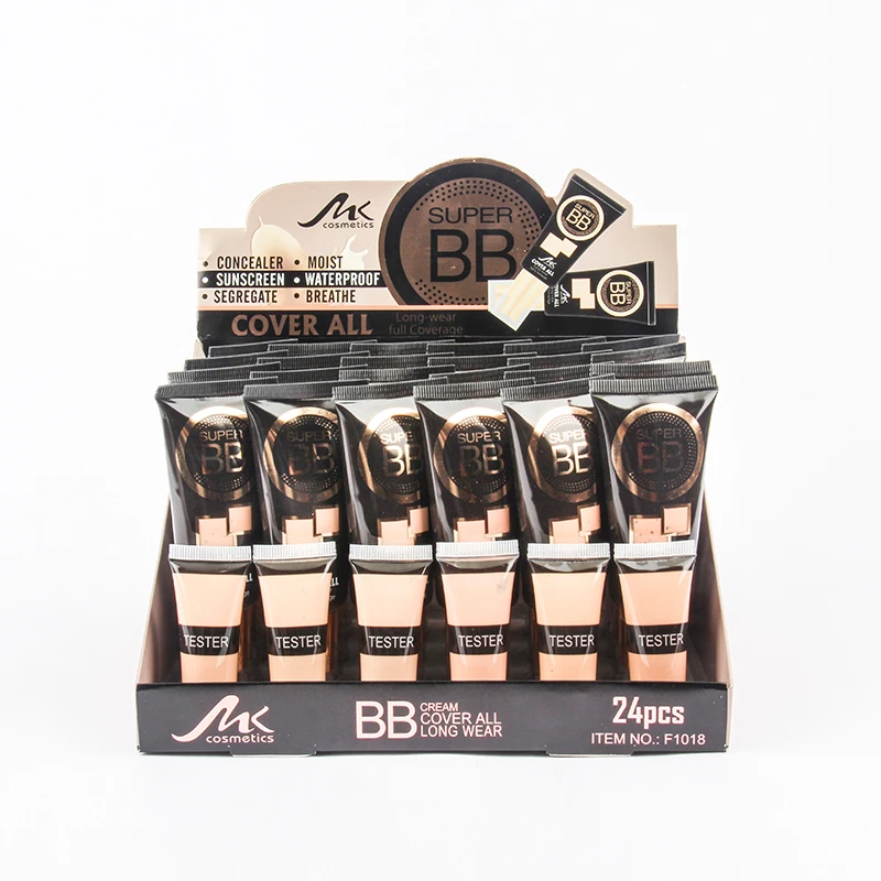 MK 24pcs/set Pro Super BB Cream Concealer Moisturizing Perfect Cover All Long Lasting Concealer Foundation Face Skin Cream
MK 24pcs/set Pro Super BB Cream Concealer Moisturizing Perfect Cover All Long Lasting Concealer Foundation Face Skin Cream