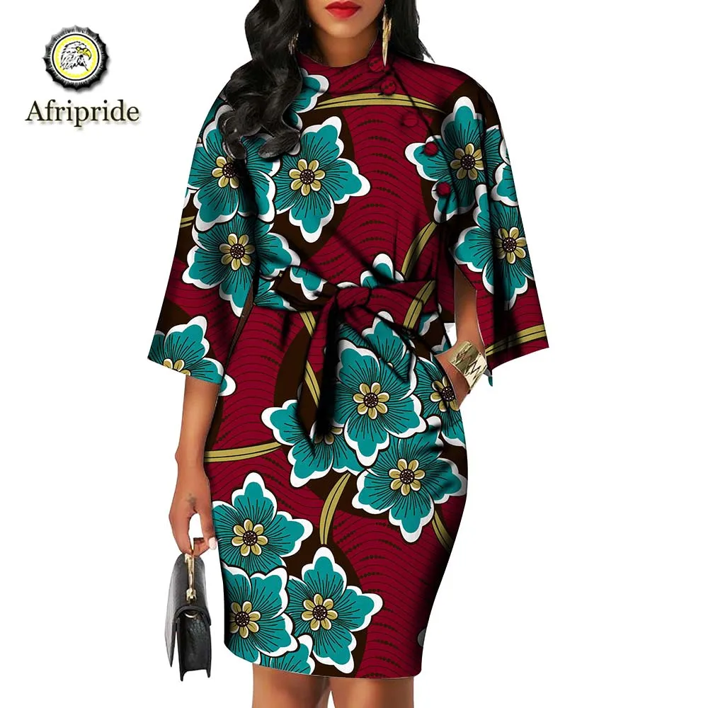 2019 african dresses for women AFRIPRIDE bazin riche ankara print pure cotton private custom wax batik bow o-neck dress S1825092
2019 african dresses for women AFRIPRIDE bazin riche ankara print pure cotton private custom wax batik bow o-neck dress S1825092