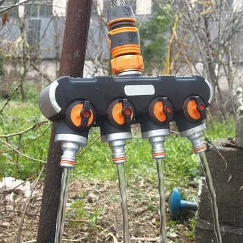 NEW 4 Way Water Separator Garden Sprinklers For Garden Water Pipe Faucet Hose Drip Irrigation
NEW 4 Way Water Separator Garden Sprinklers For Garden Water Pipe Faucet Hose Drip Irrigation