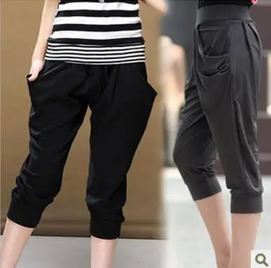 Pantalones Mujer Brand Capris High Waist Solid Pants Lady's Fitness Active Casual Loose Harem Pants Spring And Summer S2779
Pantalones Mujer Brand Capris High Waist Solid Pants Lady's Fitness Active Casual Loose Harem Pants Spring And Summer S2779