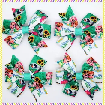 DUWES 3.1'' Free shipping cartoon fever Ribbon Bows with hair clip headband headwear hairbow diy decoration wholesale OEM H3574
DUWES 3.1'' Free shipping cartoon fever Ribbon Bows with hair clip headband headwear hairbow diy decoration wholesale OEM H3574