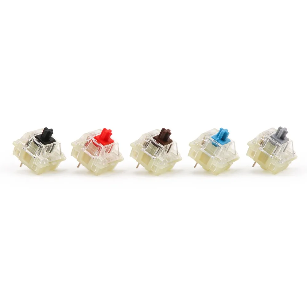 Cherry SMD/RGB mx Switch Black Red Brown Blue Silver 3 pins for diy mechanical keyboard
Cherry SMD/RGB mx Switch Black Red Brown Blue Silver 3 pins for diy mechanical keyboard