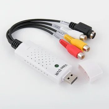 100pcs Portable USB 2.0 Easycap Audio Video Capture Card Adapter VHS to DVD Video Capture For Win7/8/XP/Vista
100pcs Portable USB 2.0 Easycap Audio Video Capture Card Adapter VHS to DVD Video Capture For Win7/8/XP/Vista