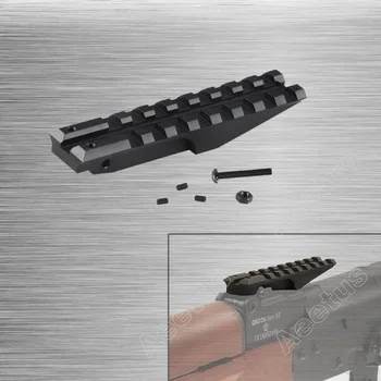 Tactical Picatinny Rear Weaver 20mm Rail Mount For AK Series Airsoft Electric Gun AEG AK 47 Sight Rail Hunting Scope Mount
Tactical Picatinny Rear Weaver 20mm Rail Mount For AK Series Airsoft Electric Gun AEG AK 47 Sight Rail Hunting Scope Mount