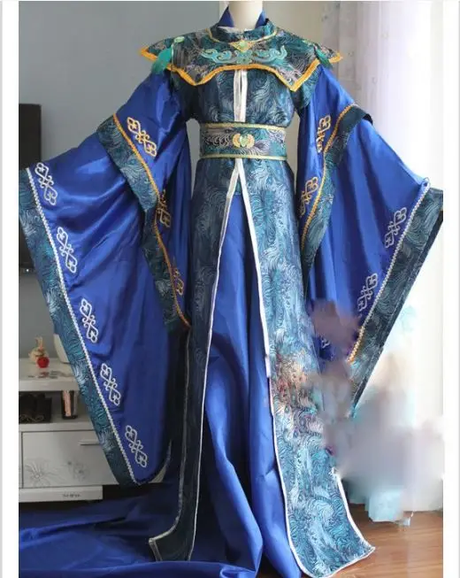 2 Designs MultilayerBlue Green Long Tail Gorgeous Male Costume Hanfu Cos Daddy Shen Peacock Personification Peacock City Lord
2 Designs MultilayerBlue Green Long Tail Gorgeous Male Costume Hanfu Cos Daddy Shen Peacock Personification Peacock City Lord
