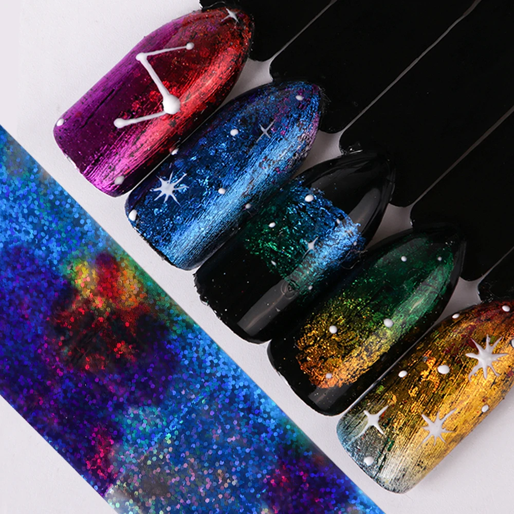 100x4cm Holographic Nail Foils Laser Gradient Nail Art Transfer Foil Stickers Decals Starry Sky Manicure Nail Decor BEFS01-04
100x4cm Holographic Nail Foils Laser Gradient Nail Art Transfer Foil Stickers Decals Starry Sky Manicure Nail Decor BEFS01-04