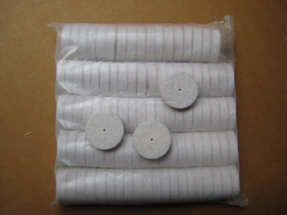 100pcs/bag Dental Wheel Polishing Brush Cashmere Wool Disc Wool Rotary tools Jewelry Buffing Hard and Soft
100pcs/bag Dental Wheel Polishing Brush Cashmere Wool Disc Wool Rotary tools Jewelry Buffing Hard and Soft