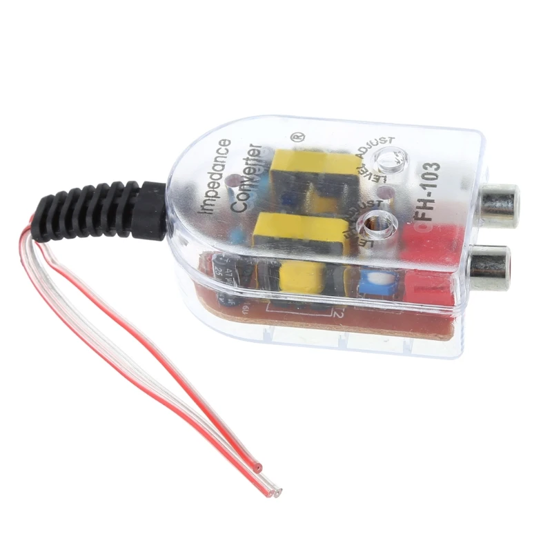 12V Universal RCA Line Car Stero Radio Converters Speaker High To Low Car Amplifier Car Audio Impedance Converter Drop shipping
12V Universal RCA Line Car Stero Radio Converters Speaker High To Low Car Amplifier Car Audio Impedance Converter Drop shipping