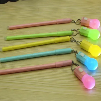 Wholesale New Creative Light Bulb Light-emitting Neutral Pen Small Fresh Hanging Pen Signature Pen Student Stationery
Wholesale New Creative Light Bulb Light-emitting Neutral Pen Small Fresh Hanging Pen Signature Pen Student Stationery