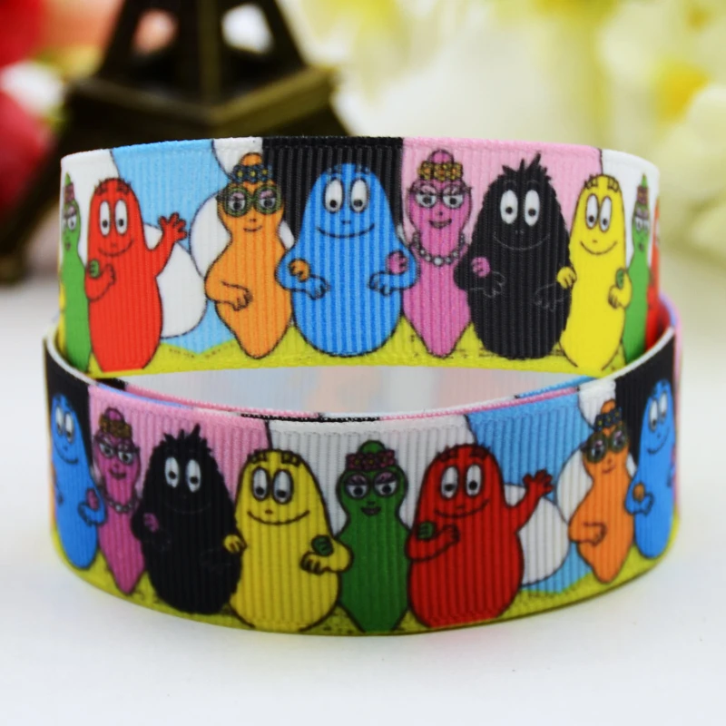 7/8'' (22mm) Ruban satin Barbapapa cartoon Printed Grosgrain Ribbon DIY sewing supplies Bow hair accessories X-00861
7/8'' (22mm) Ruban satin Barbapapa cartoon Printed Grosgrain Ribbon DIY sewing supplies Bow hair accessories X-00861