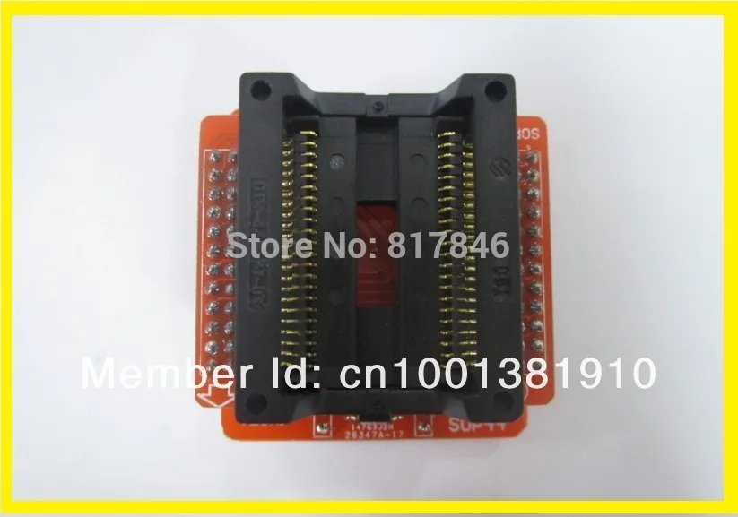 Free Shipping SOP44 IC Adapter For MiniPro TL866 Universal Programmer SOP44 Sockets for TL866A TL866CS only
Free Shipping SOP44 IC Adapter For MiniPro TL866 Universal Programmer SOP44 Sockets for TL866A TL866CS only