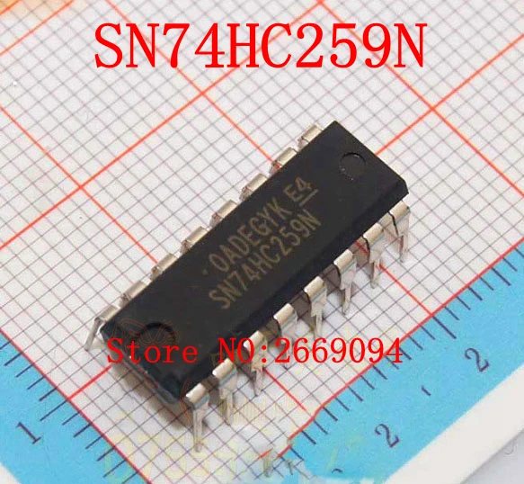 10PCS /50PCS Free shipping SN74HC259N 74HC259N HD74HC259P HD74HC259 74HC259 74HC259P DIP-16 NEW
10PCS /50PCS Free shipping SN74HC259N 74HC259N HD74HC259P HD74HC259 74HC259 74HC259P DIP-16 NEW