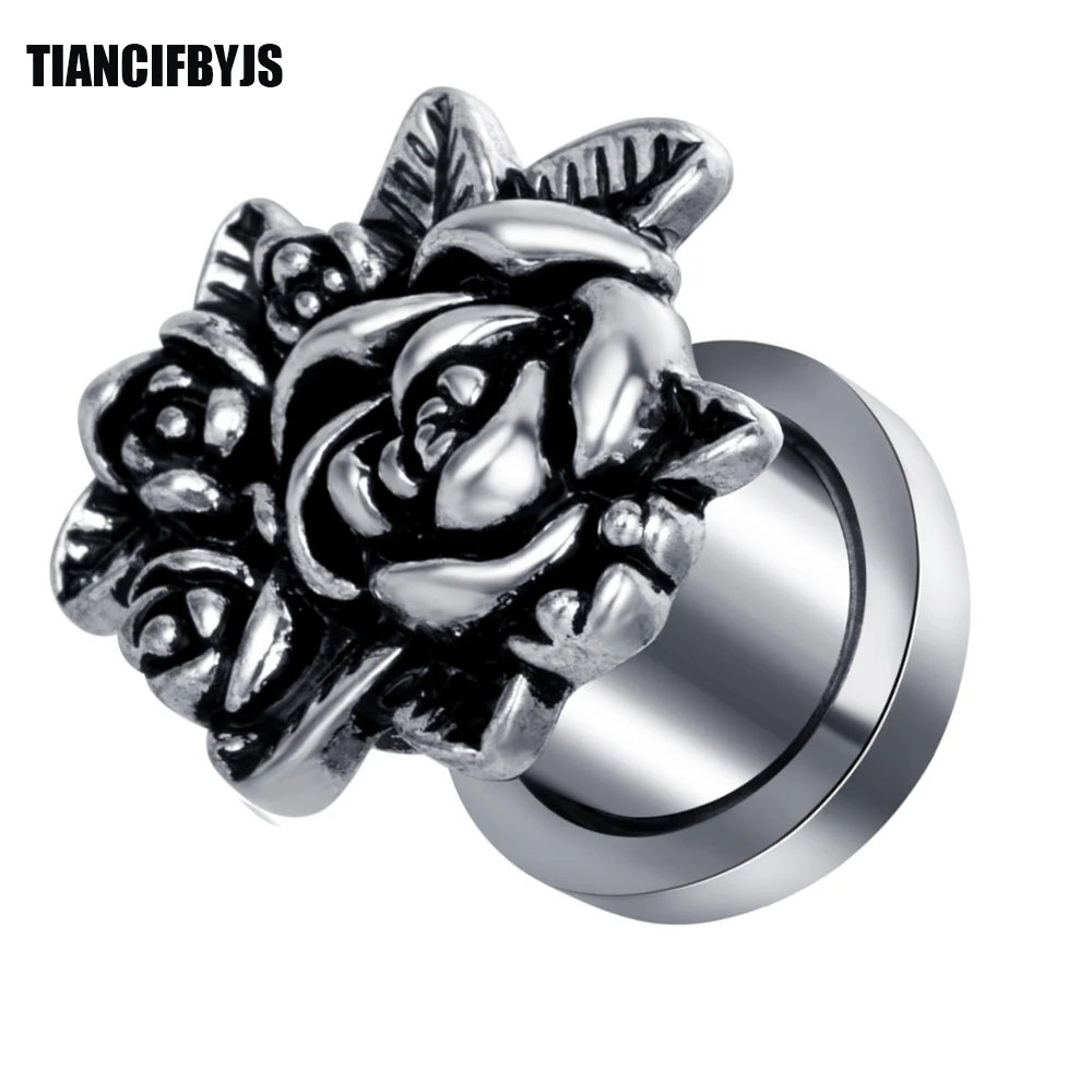 TIANCIFBYJS Rose Piercing Ear Plug Screw Flesh Tunnel Stainlesss Steel Earring Lobe Stretching Expander Gauge Body Jewelry 70pcs
TIANCIFBYJS Rose Piercing Ear Plug Screw Flesh Tunnel Stainlesss Steel Earring Lobe Stretching Expander Gauge Body Jewelry 70pcs