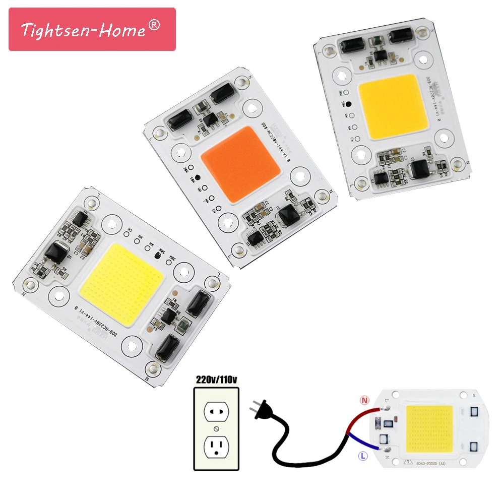cob led lamp chip 30W 50W 220V 110V Input Smart IC Driver Fit For DIY LED Floodlight Spotlight White Warm Growth 5 year warranty
cob led lamp chip 30W 50W 220V 110V Input Smart IC Driver Fit For DIY LED Floodlight Spotlight White Warm Growth 5 year warranty