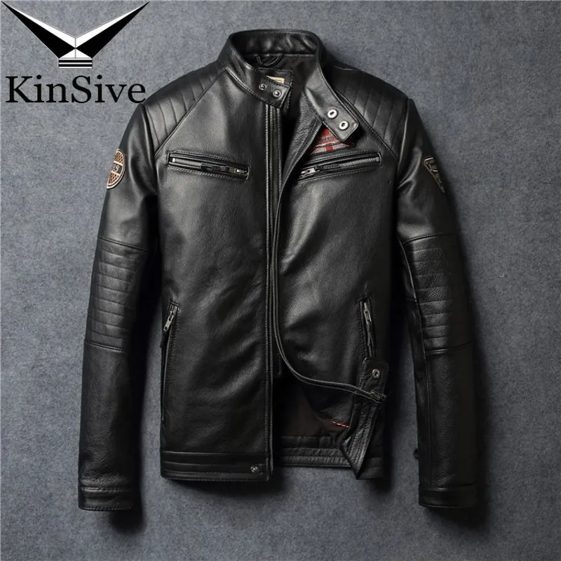 Vintage Motorcycle Jacket Men Leather Jacket 100% Real Cow Leather Jacket Winter Mens Biker Coat Moto Genuine Leather Jacket 4XL
Vintage Motorcycle Jacket Men Leather Jacket 100% Real Cow Leather Jacket Winter Mens Biker Coat Moto Genuine Leather Jacket 4XL