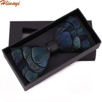 Hlinayi 2019 Natural blue feather bird feather nightclub wedding groom bao tie male wedding feather bow tie
Hlinayi 2019 Natural blue feather bird feather nightclub wedding groom bao tie male wedding feather bow tie