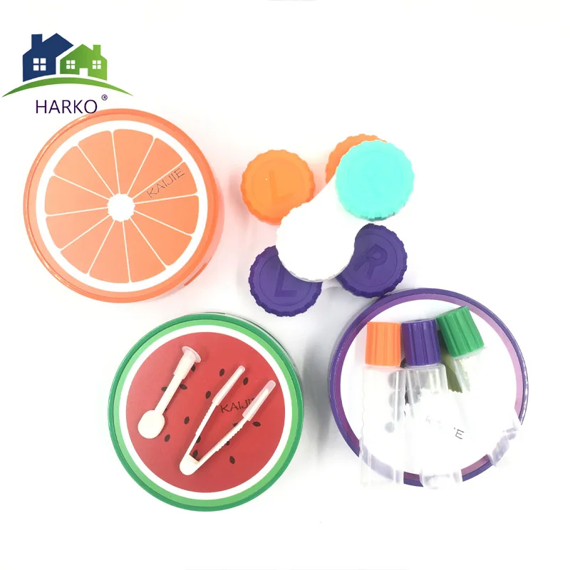 HARKO 7 Styles Lovely Travel Pocket Storage Contact Lens Case Holder Container Fruit Style Square Lens Box with Mirror 1PCS
HARKO 7 Styles Lovely Travel Pocket Storage Contact Lens Case Holder Container Fruit Style Square Lens Box with Mirror 1PCS