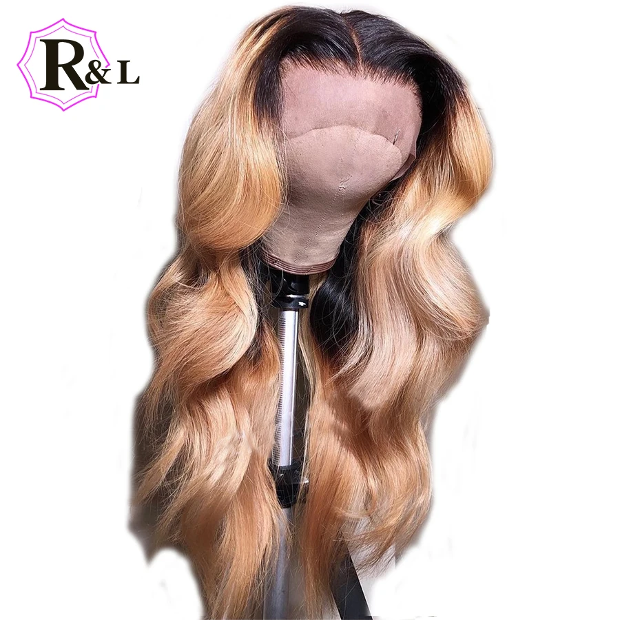 RULINDA Ombre Color Lace Front Human Hair Wigs Pre Plucked 1B/27 Colored Body Wave Brazilian Remy Hair Lace Wigs Middle Part
RULINDA Ombre Color Lace Front Human Hair Wigs Pre Plucked 1B/27 Colored Body Wave Brazilian Remy Hair Lace Wigs Middle Part