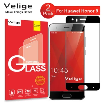 2 Pack Velige Full Cover Tempered Glass Screen Protector For Huawei Honor 9 Honor9 2.5D 9H Scratch Proof Protective Glass Film
2 Pack Velige Full Cover Tempered Glass Screen Protector For Huawei Honor 9 Honor9 2.5D 9H Scratch Proof Protective Glass Film