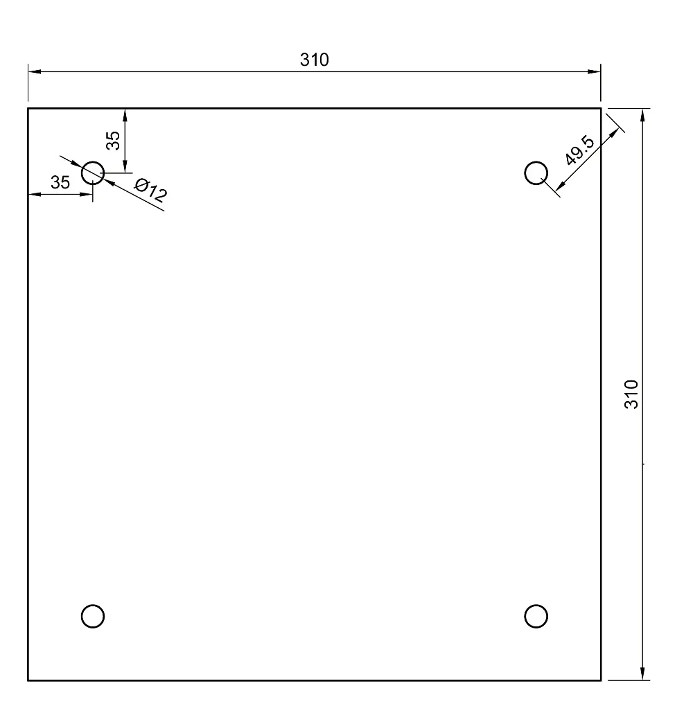 KEENOVO-Silicone-Heater-Pad-310x310mm-for-Creality-CR-10-3D-Printer-Bed-w-Screw-Holes-Adhesive