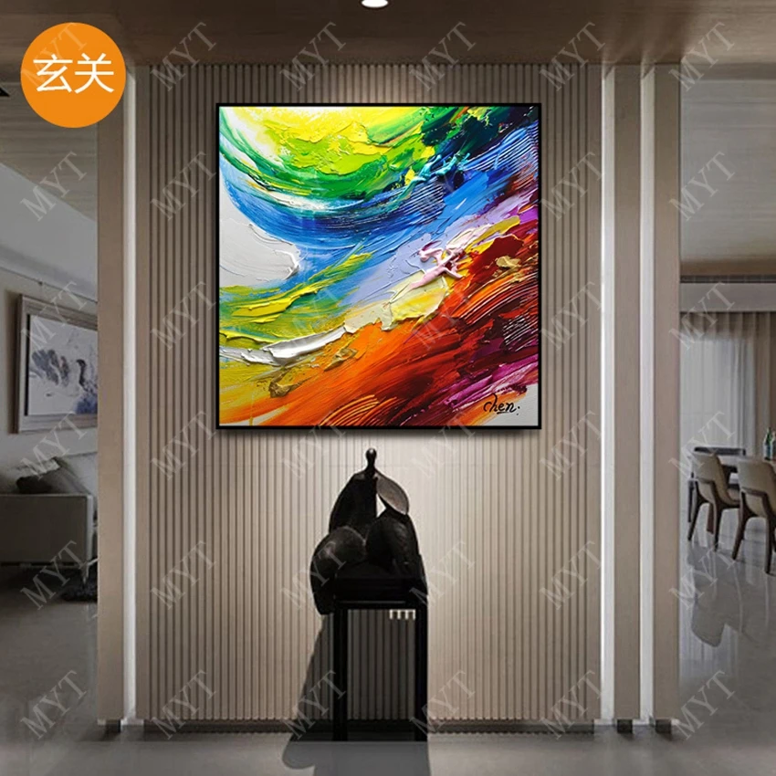 MYT Drop-ship Hand-painted Abstract Landscape Oil Paintings on Canvas Home Decor Arts Wall Painting Large Scenery Pictures
MYT Drop-ship Hand-painted Abstract Landscape Oil Paintings on Canvas Home Decor Arts Wall Painting Large Scenery Pictures
