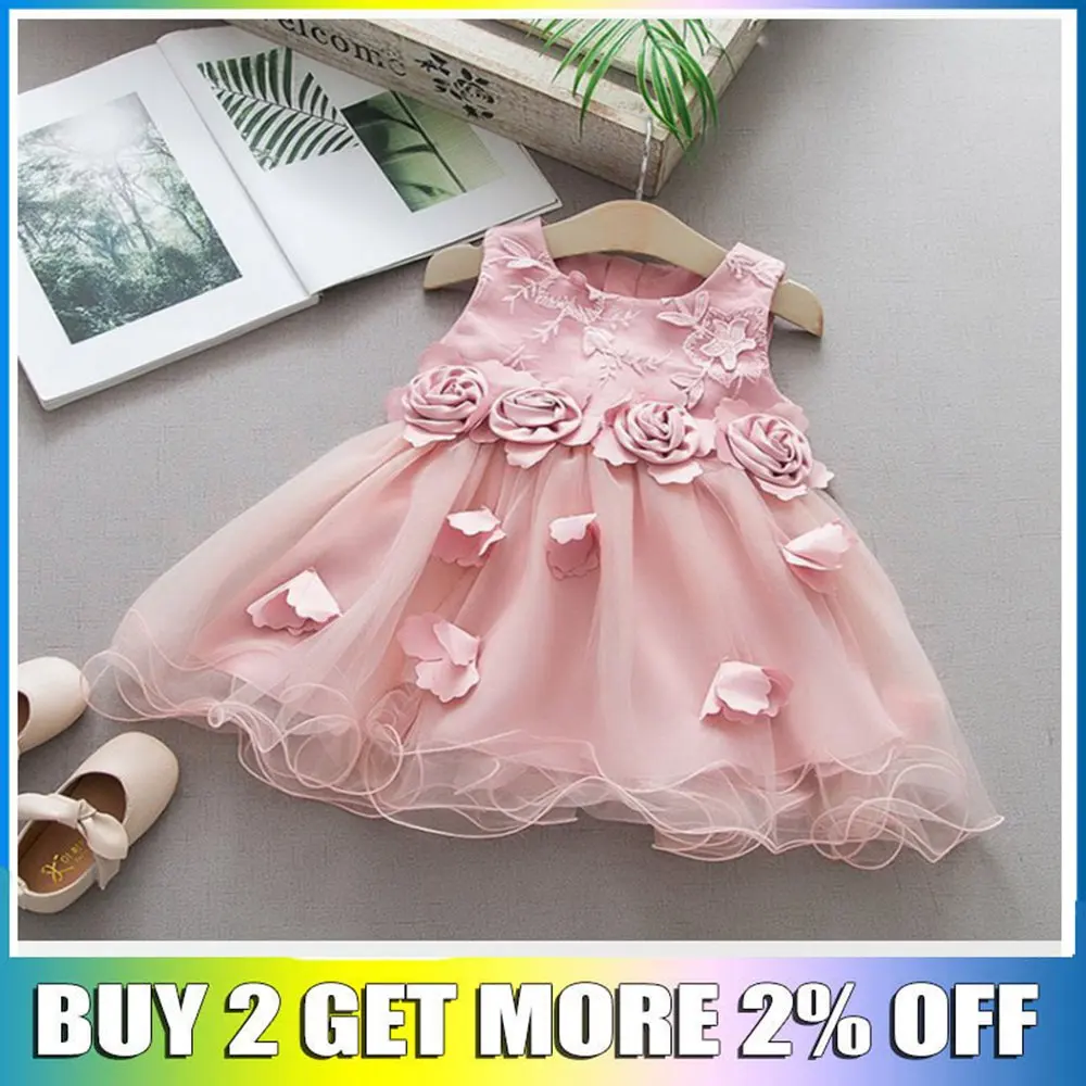 Summer Baby Infant Girl Princess Dress Girls Kids Clothes Flower Mesh Patchwork Birthday Party Sleeveless Dresses Vestidos WT503
Summer Baby Infant Girl Princess Dress Girls Kids Clothes Flower Mesh Patchwork Birthday Party Sleeveless Dresses Vestidos WT503