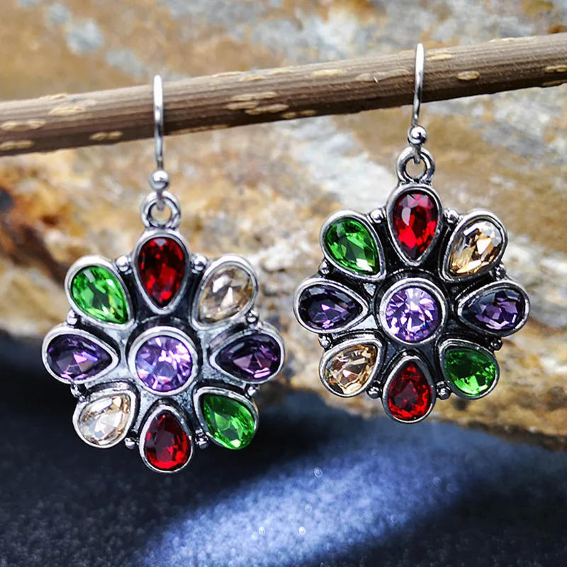 Tisonliz Vintage Luxury Colorful Crystal Drop Earrings For Women Wedding Dangle Earrings Female Party Jewelry Gift Dropshipping
Tisonliz Vintage Luxury Colorful Crystal Drop Earrings For Women Wedding Dangle Earrings Female Party Jewelry Gift Dropshipping