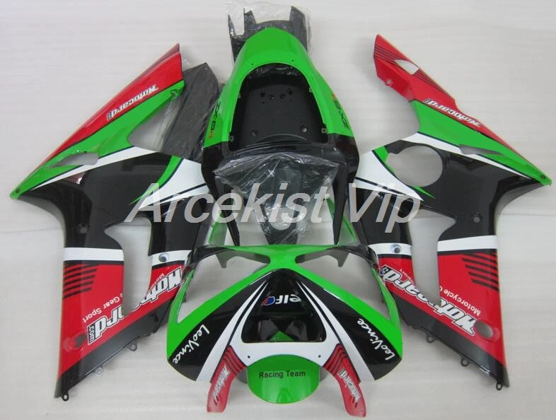 4Gifts New ABS Fairings Kit Fit for kawasaki Ninja ZX6R 636 2003 2004 6R 03 04 ZX-6R Fairing set Custom red Green
4Gifts New ABS Fairings Kit Fit for kawasaki Ninja ZX6R 636 2003 2004 6R 03 04 ZX-6R Fairing set Custom red Green