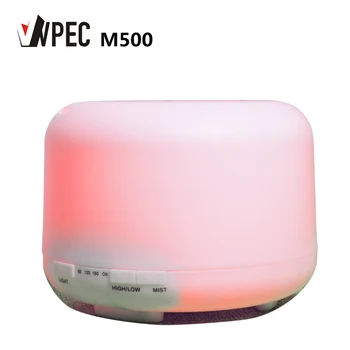 VVPEC 500ml Essential Oil Diffuser Air Humidifier 7 Color Changing LED Lights For Home Offce
VVPEC 500ml Essential Oil Diffuser Air Humidifier 7 Color Changing LED Lights For Home Offce