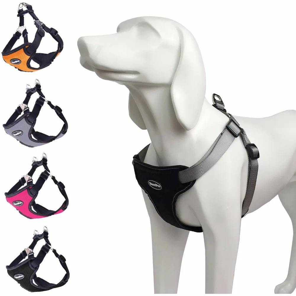 BINGPET No Pull Pet Dog Harness Reflective Vest Harness Clothes for Pet Puppy Small and Large Dog Freedom Walking
BINGPET No Pull Pet Dog Harness Reflective Vest Harness Clothes for Pet Puppy Small and Large Dog Freedom Walking