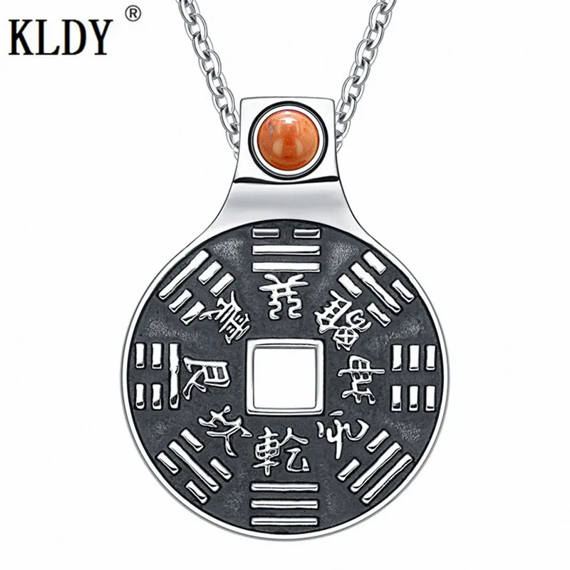 KLDY Money амулет подвеска из нержавеющей стали Классическая Подвеска на ожерелье в