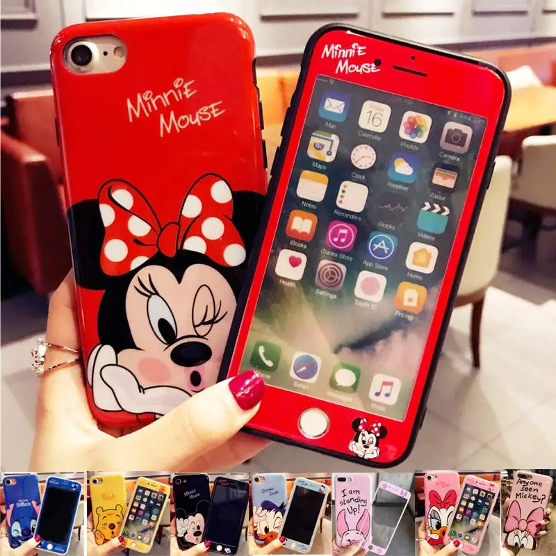 KASONPAI Mickey Minnie Donald Daisy Duck Phone Case for IPhone X 8 7 6 6S Plus TPU Cartoon Soft Back Cover for IPhone 7 Case
KASONPAI Mickey Minnie Donald Daisy Duck Phone Case for IPhone X 8 7 6 6S Plus TPU Cartoon Soft Back Cover for IPhone 7 Case