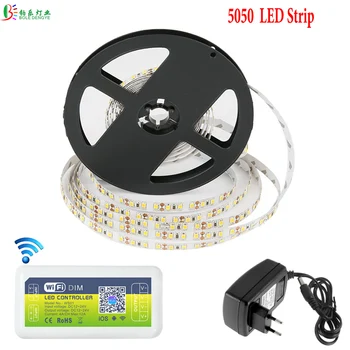 BOLEDENGYE WIFI LED Strip 5050 RGB 12V Waterproof 5M Wireless Dimmer Phone Control LED Strips Sound Music Echo Light LED Adapter
BOLEDENGYE WIFI LED Strip 5050 RGB 12V Waterproof 5M Wireless Dimmer Phone Control LED Strips Sound Music Echo Light LED Adapter