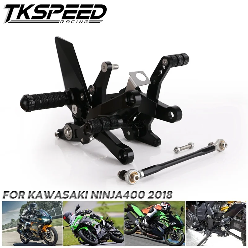 Motorcycle Black CNC Racing Rear set Footrest Moto Refitting Foot Rest Pegs For Kawasaki Ninja 400 2018 foot set Rear Set
Motorcycle Black CNC Racing Rear set Footrest Moto Refitting Foot Rest Pegs For Kawasaki Ninja 400 2018 foot set Rear Set