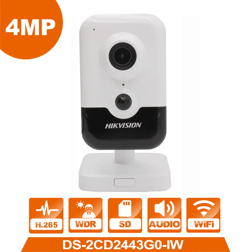 Hikvision DS-2CD2443G0-IW 4MP WIFI POE IP Camera Home security Network Cam IR 30M IP67 CCTV Video Surveillance H.265 ONVIF
Hikvision DS-2CD2443G0-IW 4MP WIFI POE IP Camera Home security Network Cam IR 30M IP67 CCTV Video Surveillance H.265 ONVIF