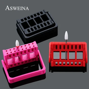 ASWEINA 1PC 16 Holes Plastic Nail Drill Bit Display Stand Container for 3/32" Burr Drill Exhibition Tools
ASWEINA 1PC 16 Holes Plastic Nail Drill Bit Display Stand Container for 3/32" Burr Drill Exhibition Tools