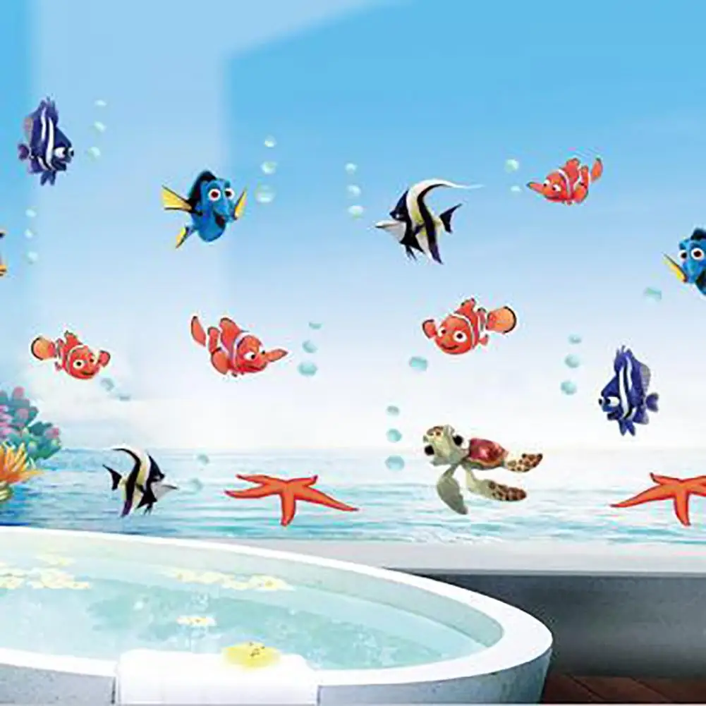 Cute wall sticker Cartoon Bubble Fish Wall Sticker Decal Waterproof Adhesive wall sticker Bathroom Kids Bedroom home decoration
Cute wall sticker Cartoon Bubble Fish Wall Sticker Decal Waterproof Adhesive wall sticker Bathroom Kids Bedroom home decoration