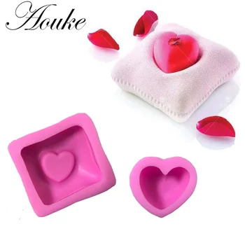 Aouke Love pillow Shape,3D Silicone Fondant Cake Mold. For Cake Decorating, Jelly, Chocolate, Soap Modeling X118 
Aouke Love pillow Shape,3D Silicone Fondant Cake Mold. For Cake Decorating, Jelly, Chocolate, Soap Modeling X118