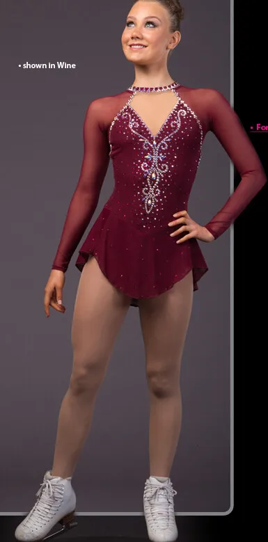 red ice skating clothing for women figure skating skirts for girls competition custom ice skating clothes free shipping 
red ice skating clothing for women figure skating skirts for girls competition custom ice skating clothes free shipping