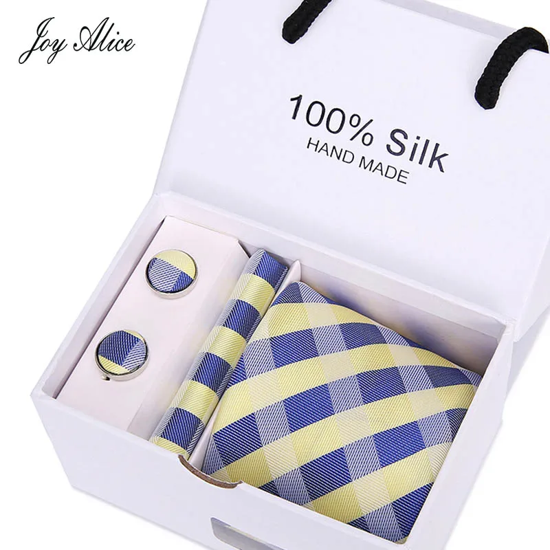 7.5cm Wide Men's Tie Plaid Paisley silk Jacquard Men Tie Handkerchief Pin Cufflink Gift Box Packing for wedding party
7.5cm Wide Men's Tie Plaid Paisley silk Jacquard Men Tie Handkerchief Pin Cufflink Gift Box Packing for wedding party