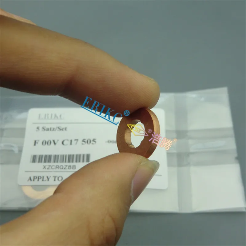 F00V C17 505 2.5mm Auto Diesel Injection Copper Ring FOOVC17505 Nozzle Injector Hield Shield Size 7.1*15*2.5mm
F00V C17 505 2.5mm Auto Diesel Injection Copper Ring FOOVC17505 Nozzle Injector Hield Shield Size 7.1*15*2.5mm