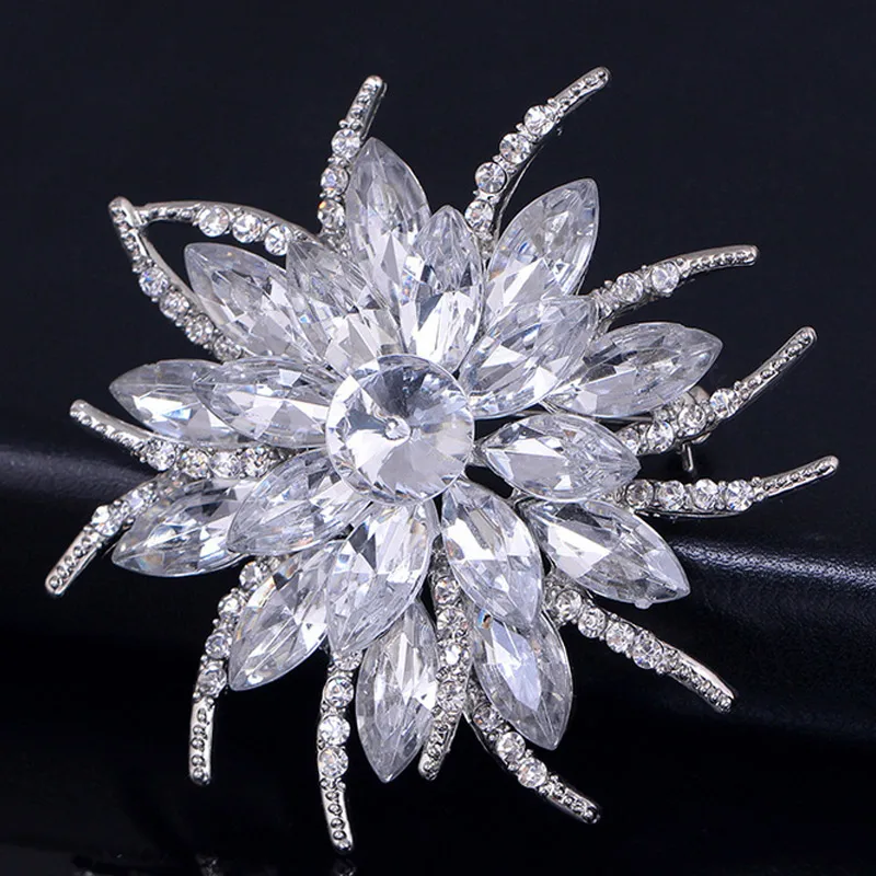 Fashion Women Crystal Brooch Pin Flower Brooches Rhinestone Wedding Party Jewelry Gifts @M23
Fashion Women Crystal Brooch Pin Flower Brooches Rhinestone Wedding Party Jewelry Gifts @M23