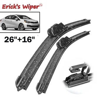 Erick's Wiper LHD Front Wiper Blades For Kia Rio 3 UB 2011 - 2017 Windshield Windscreen Front Window 26"+16"
Erick's Wiper LHD Front Wiper Blades For Kia Rio 3 UB 2011 - 2017 Windshield Windscreen Front Window 26"+16"