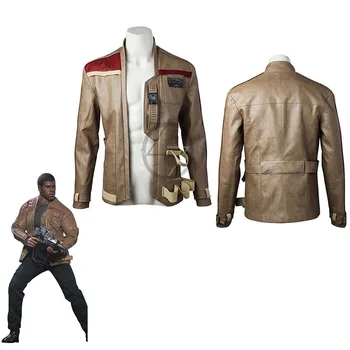 The Last Jedi Finn Cosplay Jacket Movie Star Wars Superhero Costume Coat New Year Clothes Halloween Leather Jacket Adult Men
The Last Jedi Finn Cosplay Jacket Movie Star Wars Superhero Costume Coat New Year Clothes Halloween Leather Jacket Adult Men